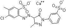 Пигмент-жолта-191-молекуларна структура