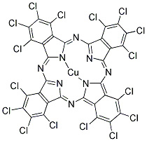 Пигмент-зелена-7-молекуларна-структура